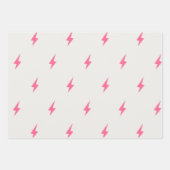 Neon Lightning Star Y2K Muster Geschenkpapier Set (Vorderseite 2)