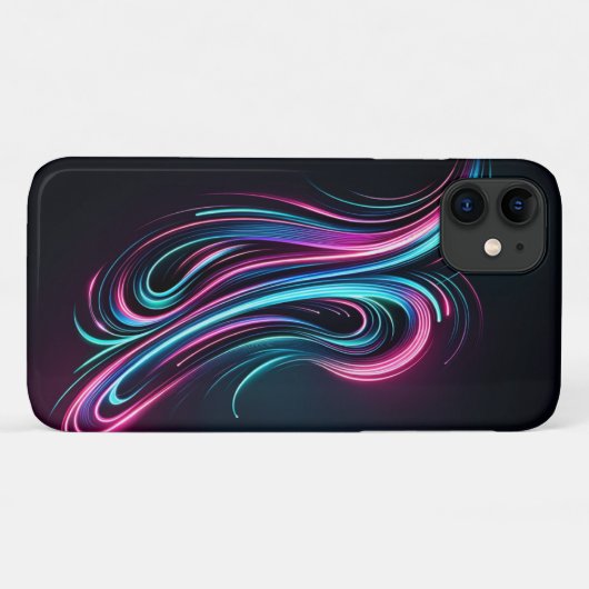 Neon Lights Case-Mate iPhone Hülle (Rückseite (Horizontal))