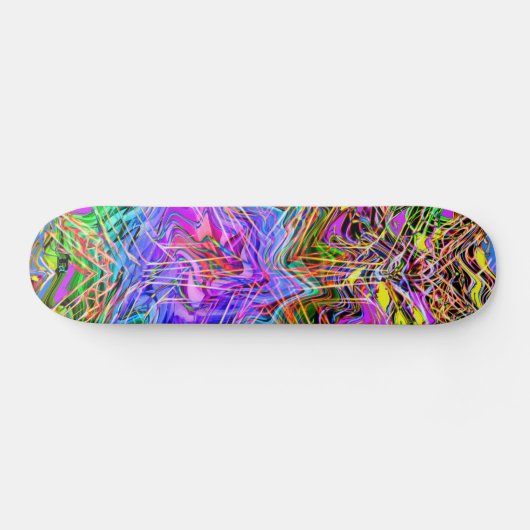 Neon Lights D Brand Skateboard (Horizontal)