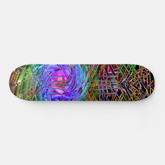 Neon Lights D Brand Skateboard (Horizontal)