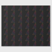 Neon Lights Geschenkpapier (Flach)