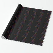 Neon Lights Geschenkpapier (Ungerollt)