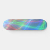 Neon Lights Pattern Skateboard (Horizontal)