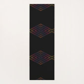 Neon Lights Yogamatte (Rückseite)