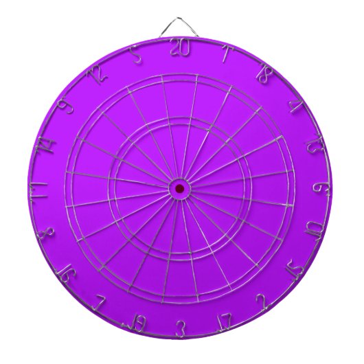 Neon Lila Dartboard mit Darts Dartscheibe (vorne)