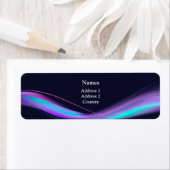 Neon lila Kurvenadressen (Insitu)