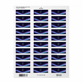 Neon lila Kurvenadressen (Vorne)