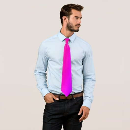 Neon Lila Pink Krawatte (Beispiel)