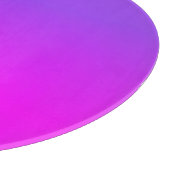 Neon Lila und Hot Pink Ombre Farbton Fade Sc Schneidebrett (Ecke)