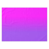 Neon Lila und Hot Pink Ombre Farbton Fade Sc Tischdecke (Vorderseite (Horizontal))