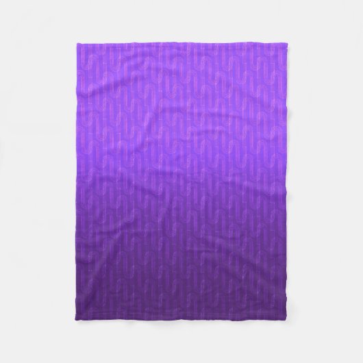 Neon lilac gradient.  fleecedecke (Vorderseite)