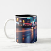 Neon Lily Zweifarbige Tasse (Links)