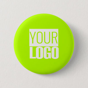 Neon Lime - Fügen Sie Ihr Logo hinzu  Button