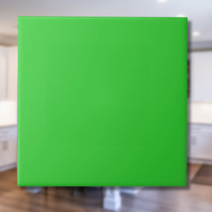 Neon Lime Green Solid Color   Classic   elegant Fliese