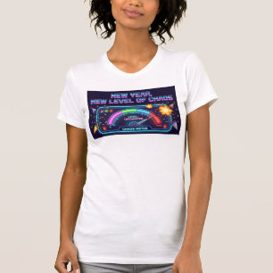 Neon Limit Break: Das unkartierte Chaos-Messgerät T-Shirt