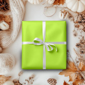 Neon Limon Solid Color | Classic | elegant Geschenkpapier