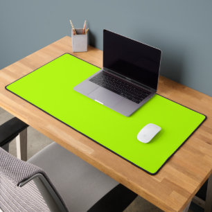 Neon Limon Solid Color Classic Schreibtischunterlage