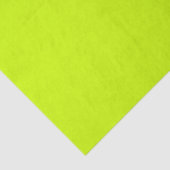 Neon Limon Yellow Solid Color | Classic | elegant Seidenpapier (Detail)