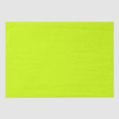 Neon Limon Yellow Solid Color | Classic | elegant Seidenpapier (Vorderseite)