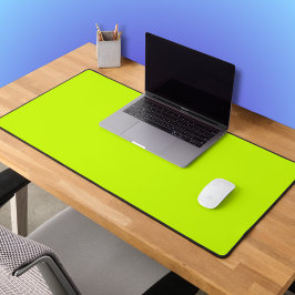 Neon Limon Yellow Solid Color | Classic Schreibtischunterlage