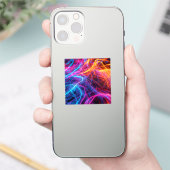 Neon Lines Aufkleber (Telefon)