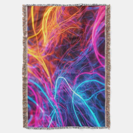 Neon Lines Decke (Vorderseite Vertikal)