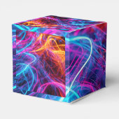 Neon Lines Geschenkschachtel (Rückseite)