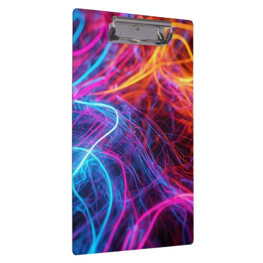 Neon Lines Klemmbrett (Rechts)