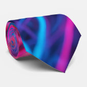 Neon Lines Krawatte (Gerollt)
