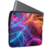 Neon Lines Laptopschutzhülle (Vorne Rechts)