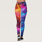 Neon Lines Leggings (Rückseite)
