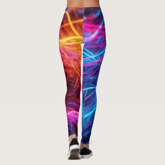 Neon Lines Leggings (Rückseite)