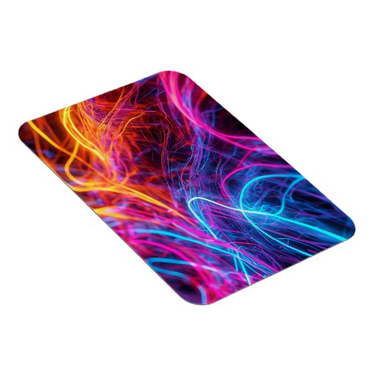 Neon Lines Magnet (Rechte Seite)