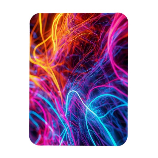 Neon Lines Magnet (Vertikal)