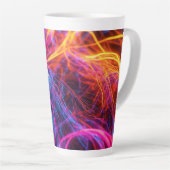 Neon Lines Milchtasse (Rechte Ecke)