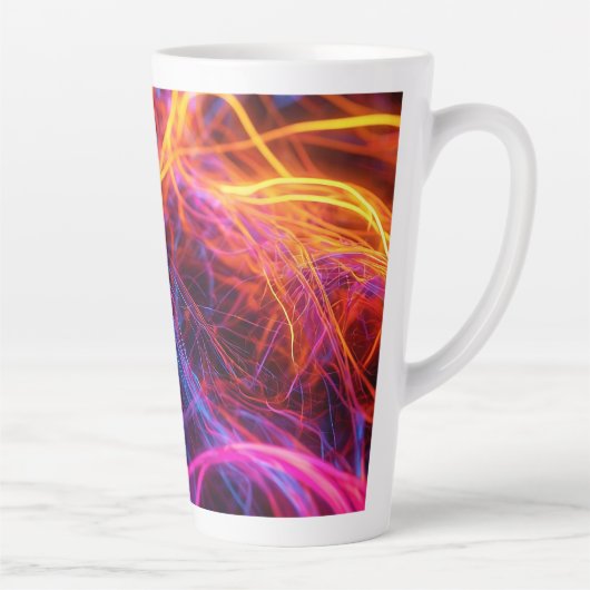 Neon Lines Milchtasse (Rechts)