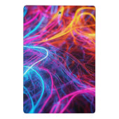 Neon Lines Mini Klemmbrett (Rückseite)