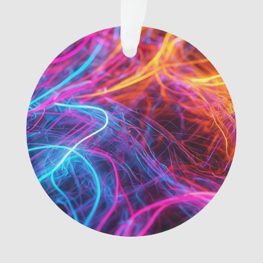 Neon Lines Ornament (Vorderseite)