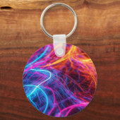Neon Lines Schlüsselanhänger (Rückseite)