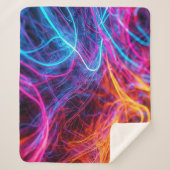 Neon Lines Sherpadecke (Vorderseite)