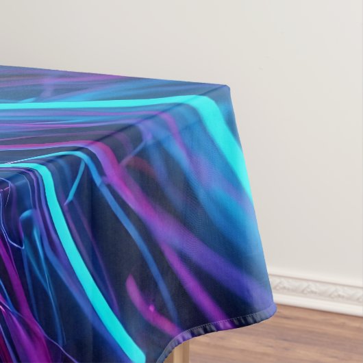 Neon Lines Tischdecke (Beispiel)