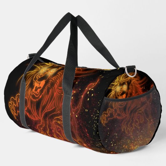 Neon Lion Duffle Bag (Rechte Ecke)