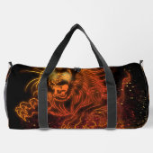 Neon Lion Duffle Bag (Rückseite)