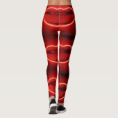 Neon Lips Leggings (Rückseite)