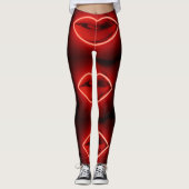 Neon Lips Leggings (Vorderseite)