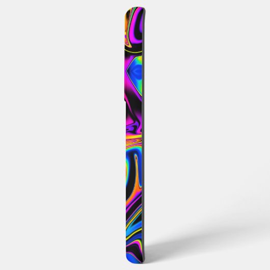 Neon Liquid Marble Samsung Handy Case Samsung Galaxy Hülle (Linke Seite)