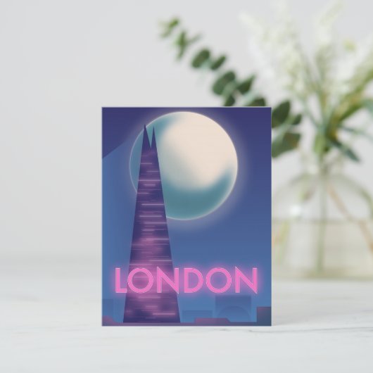 Neon London Reiseplakat (Stehend Vorderseite)