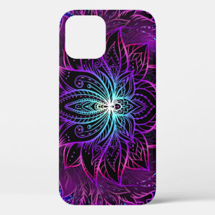 Neon Lotus Blume Boho Print Case-Mate iPhone Hülle