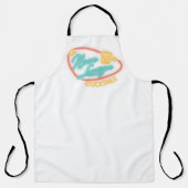 Neon Lounge Cocktails Apron Schürze (Vorderseite)