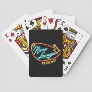 Neon Lounge Logo Handyhülle Spielkarten